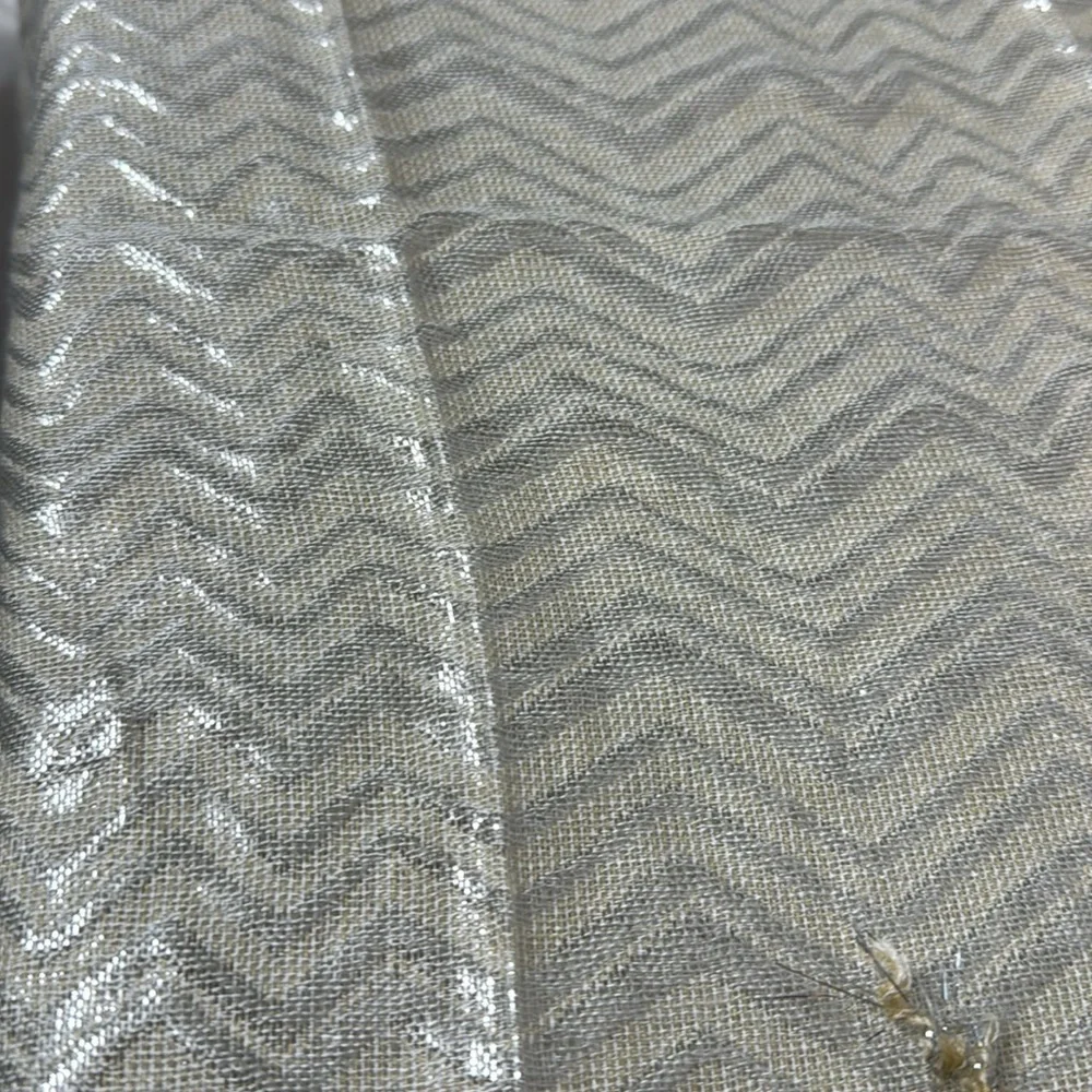 Apt.9 Metallic Chevron Print Scarf / Wrap